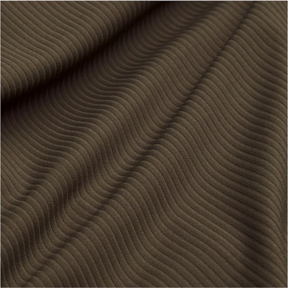 Lululemon All Aligned Ribbed Long-Sleeve Midi Dress - Olive Brown - Picture 6 of 6